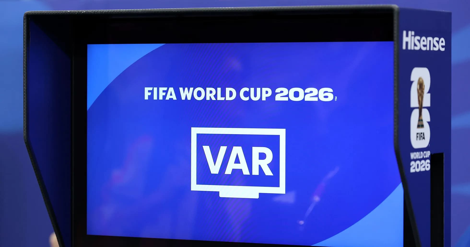 VAR display screen for FIFA World Cup 2026