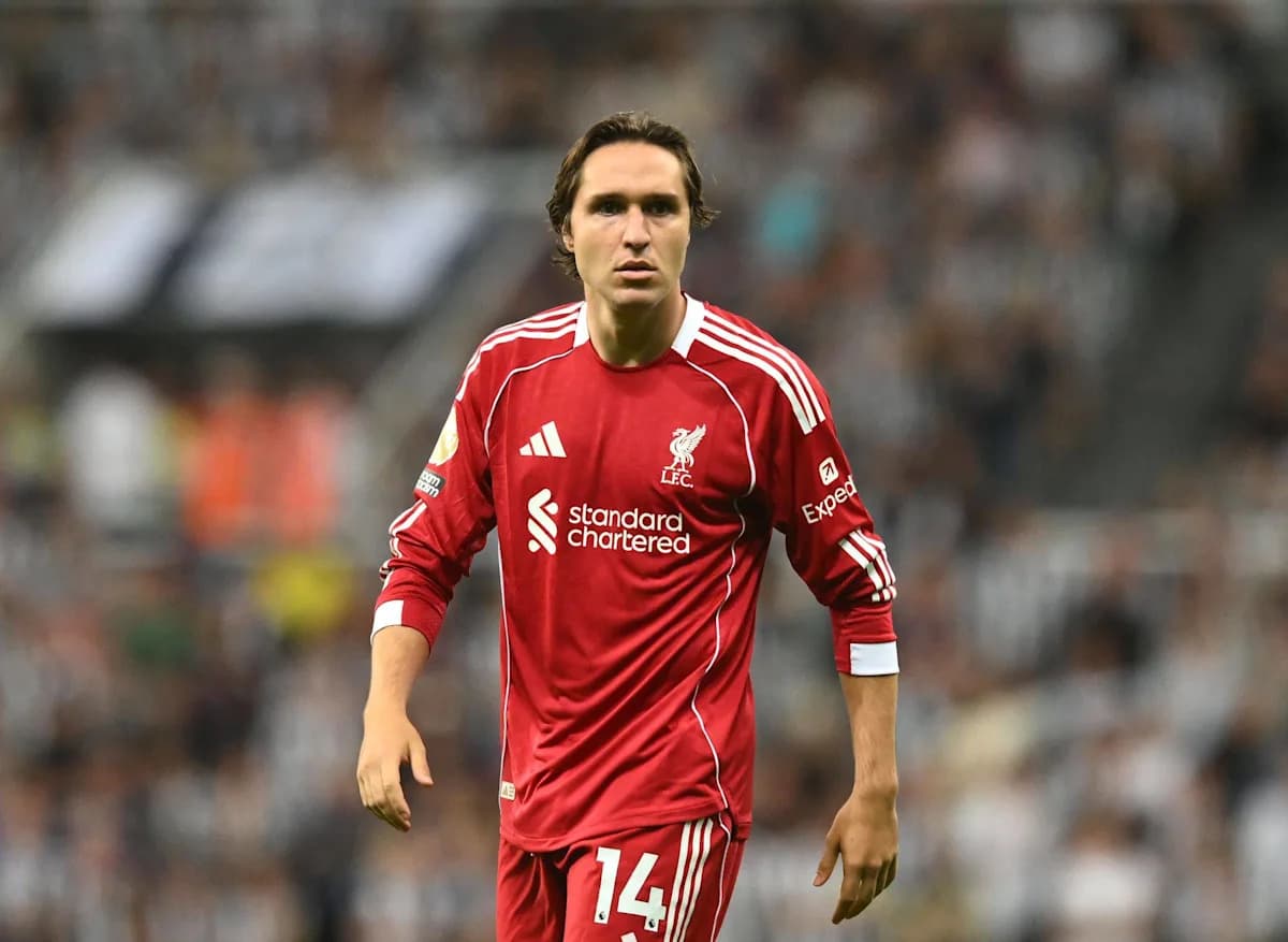 Player in red Liverpool kit during match