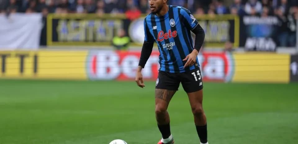 Player dribbling the ball during a match