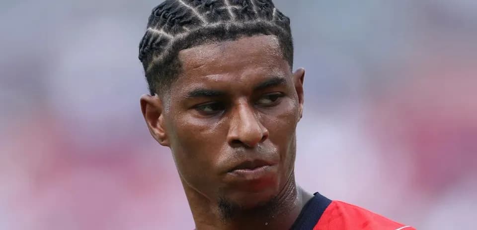 Player with braided hairstyle during a match