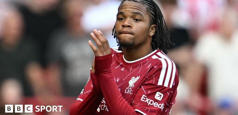 Player in Liverpool kit preparing for match