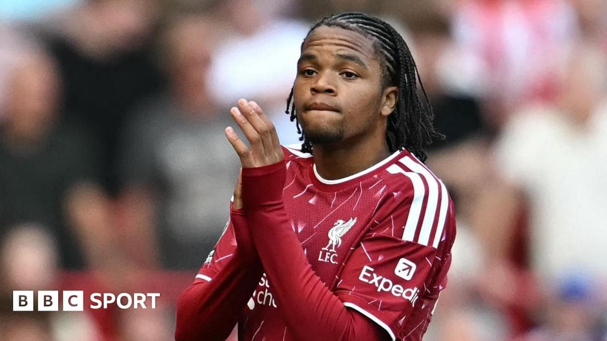 Player in Liverpool kit preparing for match