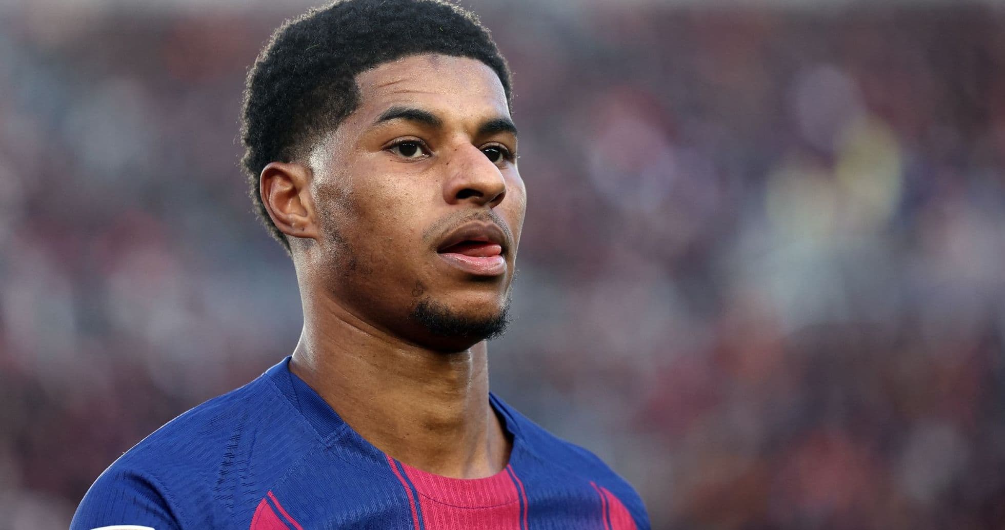 Player in Barcelona kit during match