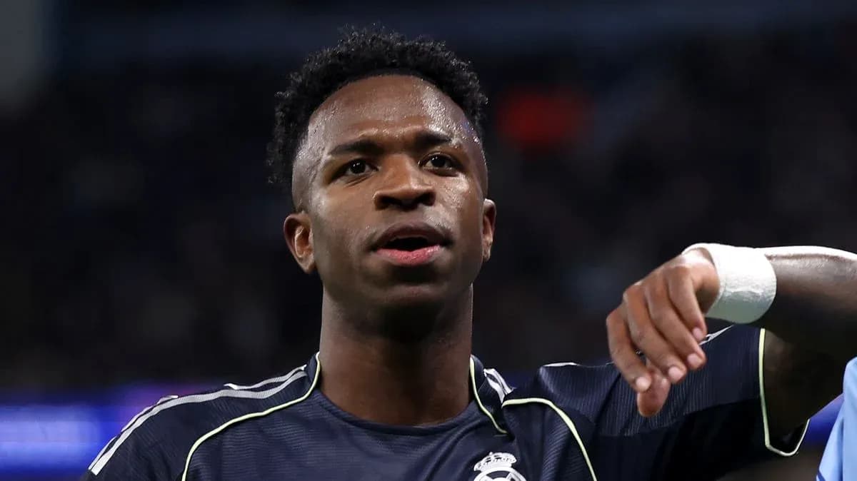 Player gesturing during match in stadium