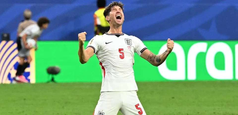 Player celebrating passionately after a victory
