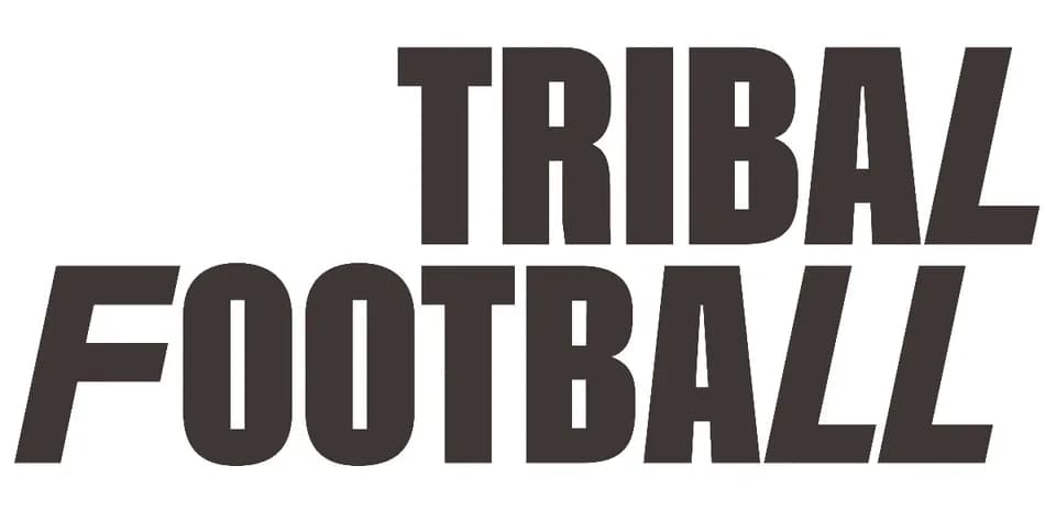 Text logo for Tribal Football in bold font