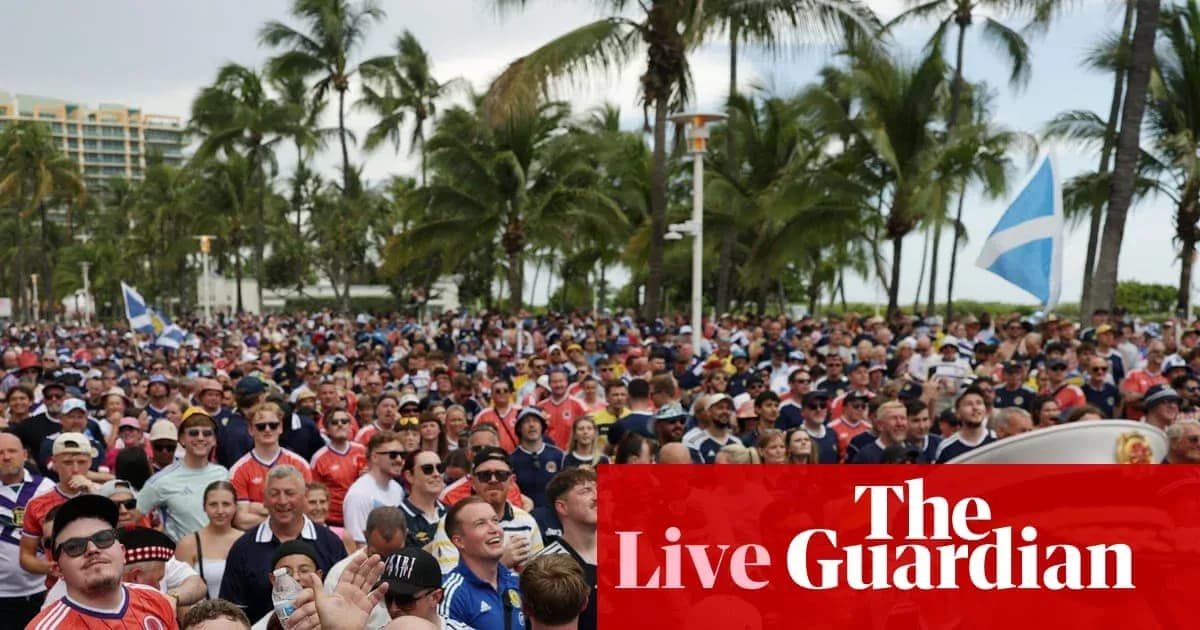 Large crowd of fans at outdoor sports event