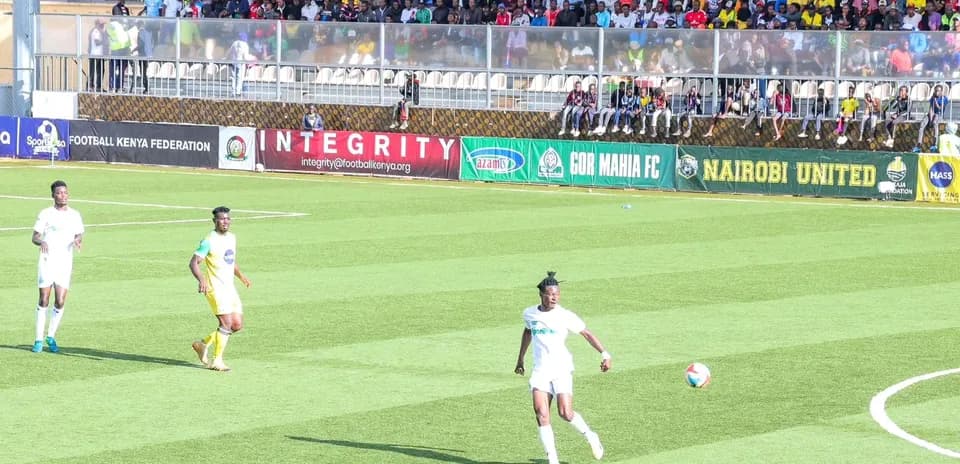 Gor Mahia players during FKF Premier League match