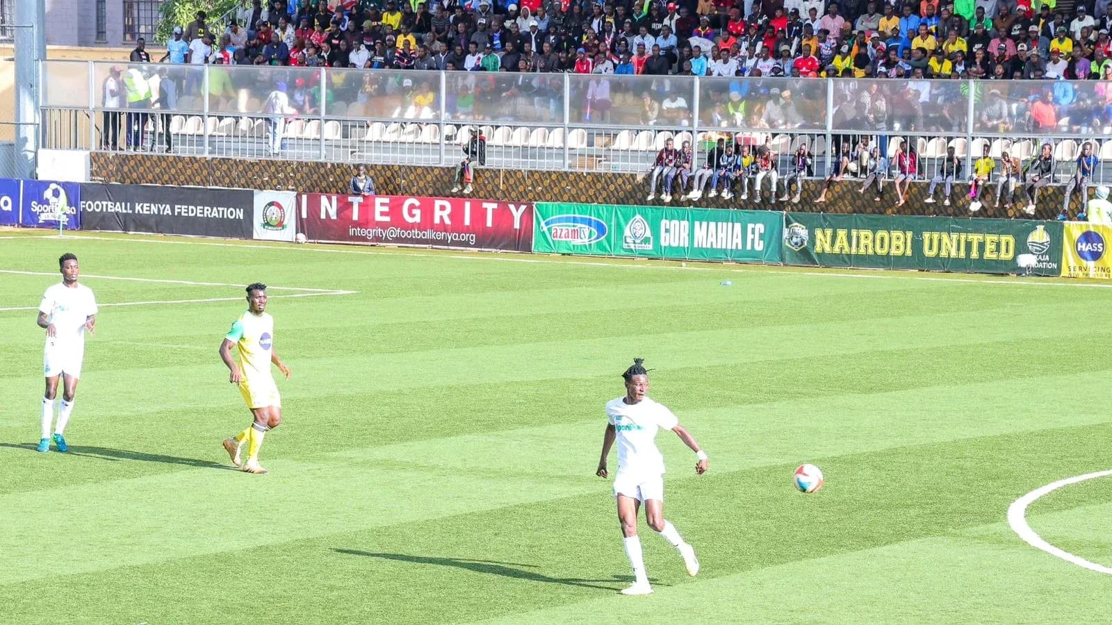 Gor Mahia players during FKF Premier League match