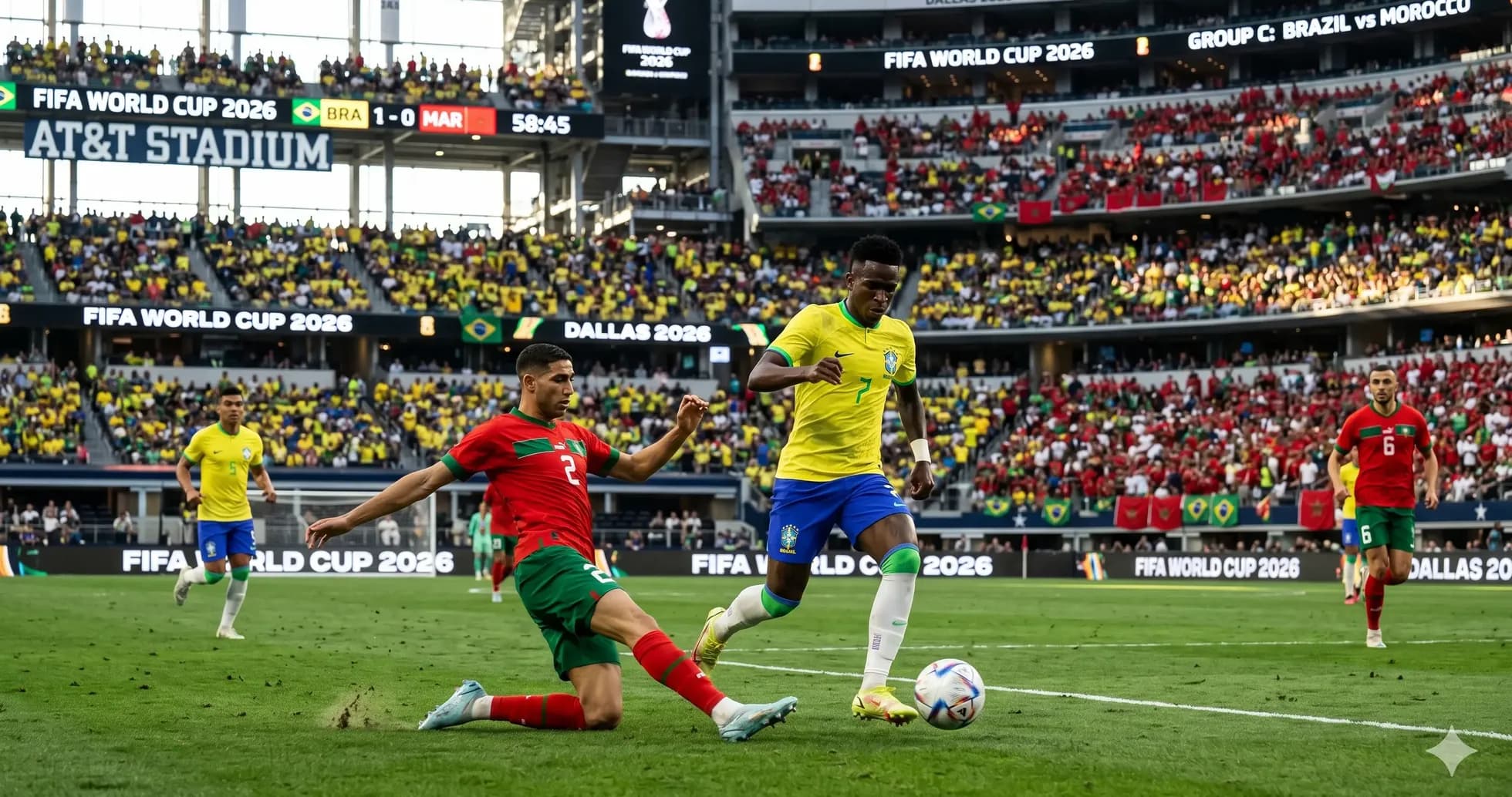 Brazil vs Morocco