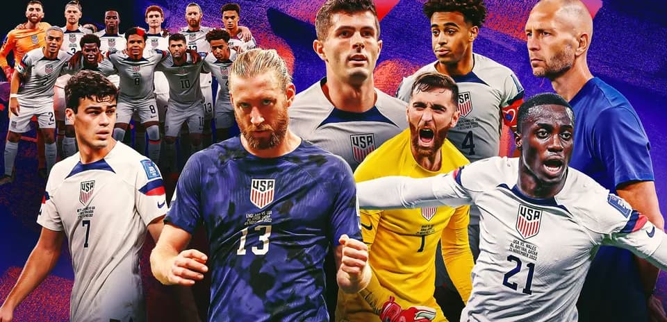 USA men's national soccer team players and coach