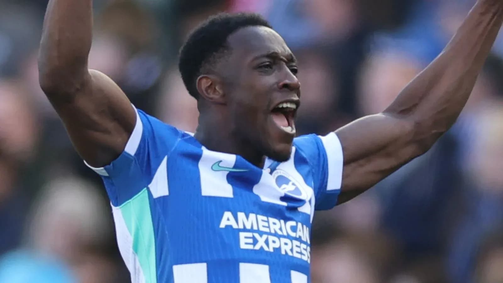 Player celebrating a goal during a match