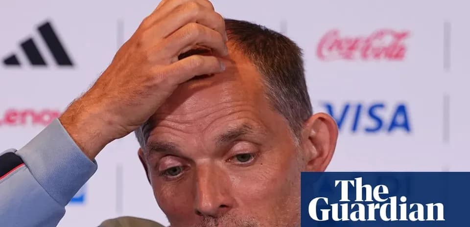 Coach speaking at a press conference with sponsors