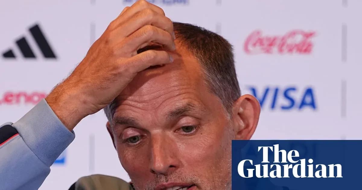 Coach speaking at a press conference with sponsors
