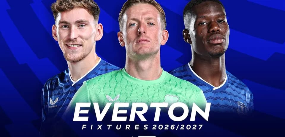 Everton players featured for 2026/2027 fixtures promotion