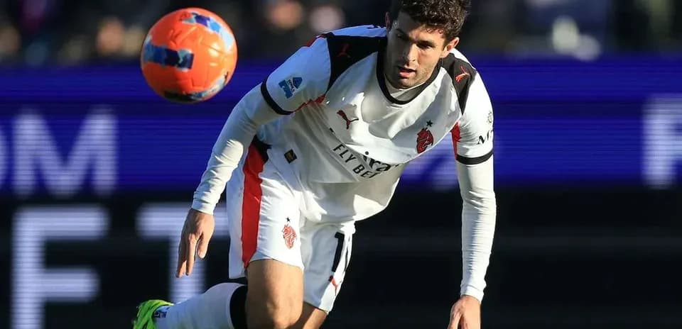 Player attempting to control a bouncing soccer ball
