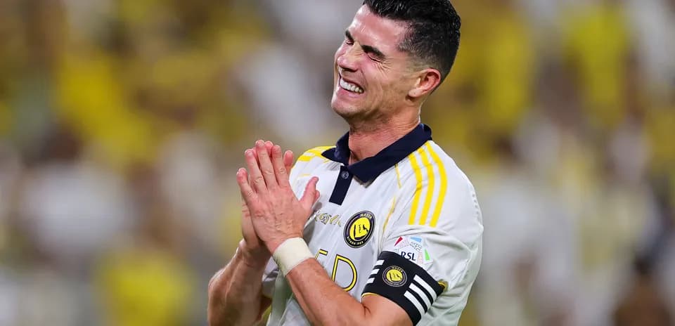 Player celebrating after scoring a goal during match