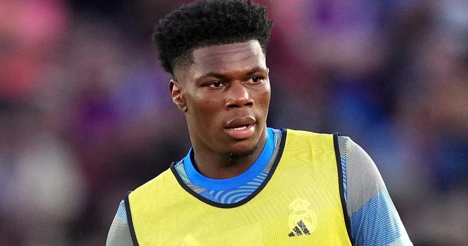 Player wearing training kit during warm-up session