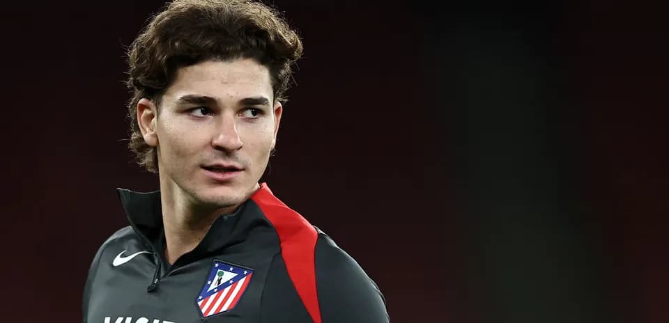 Atletico Madrid player during training session