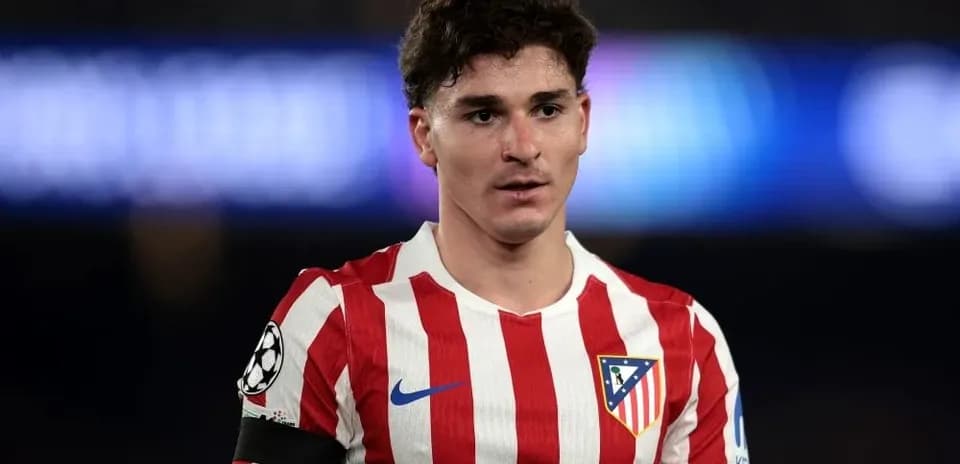 Atletico Madrid player during match action
