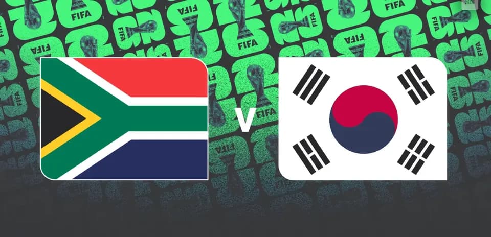 South Africa and South Korea Lineups Set for Crucial World Cup Group A Clash in Monterrey