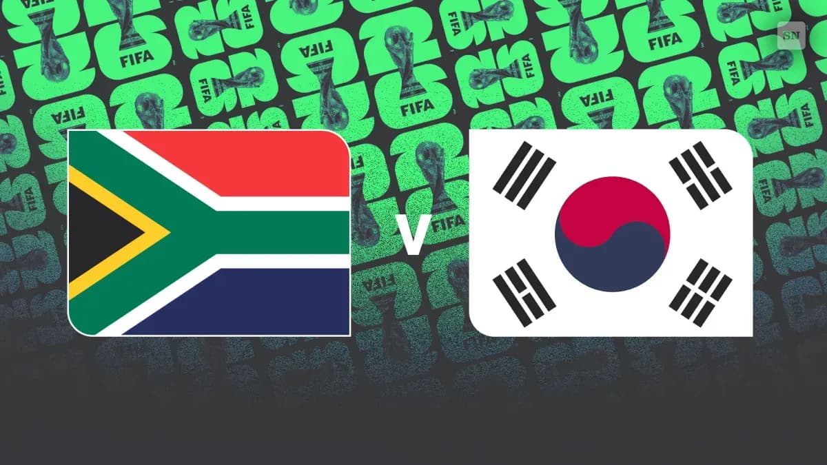 South Africa and South Korea Lineups Set for Crucial World Cup Group A Clash in Monterrey