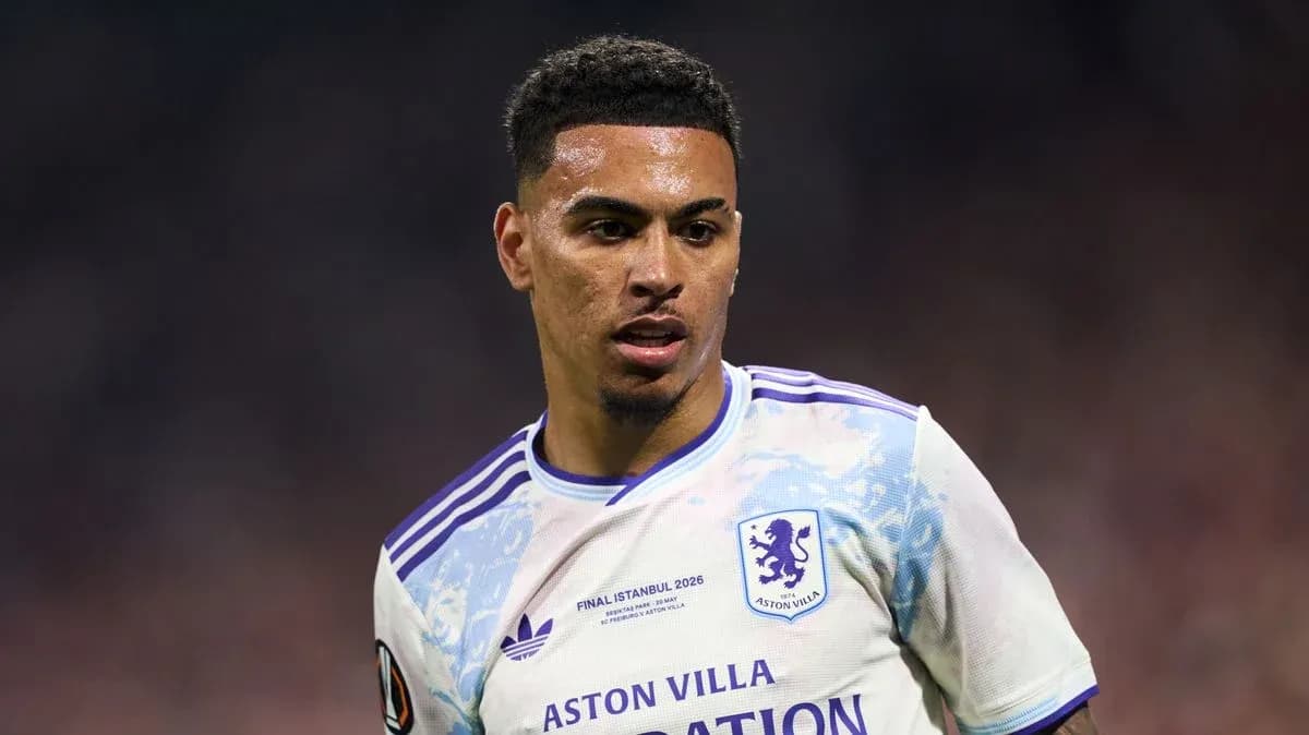 Aston Villa player on the field during a match Aston Villa player on the field during a match