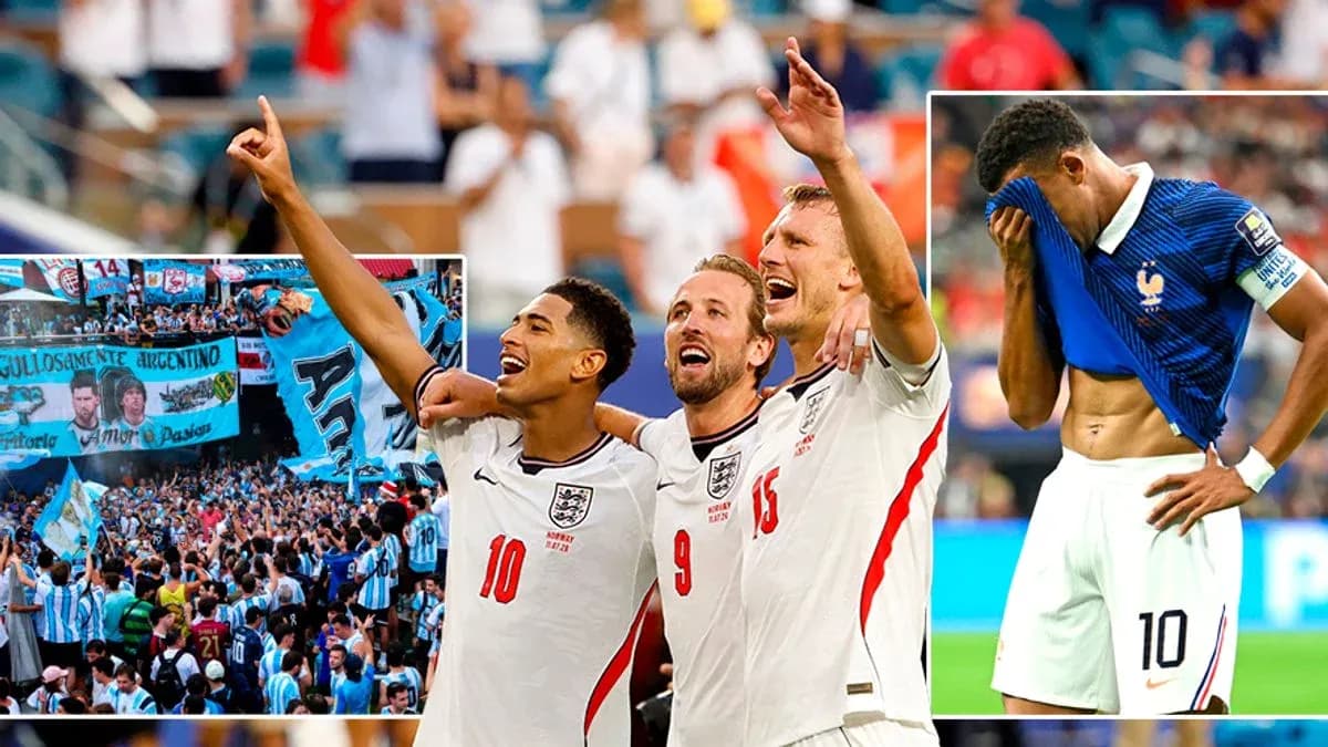 England players celebrating with fans during a match England players celebrating with fans during a match
