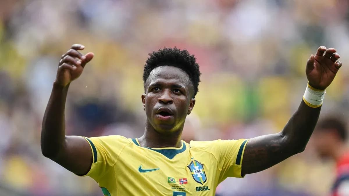 Player celebrating during Brazil national team match Player celebrating during Brazil national team match