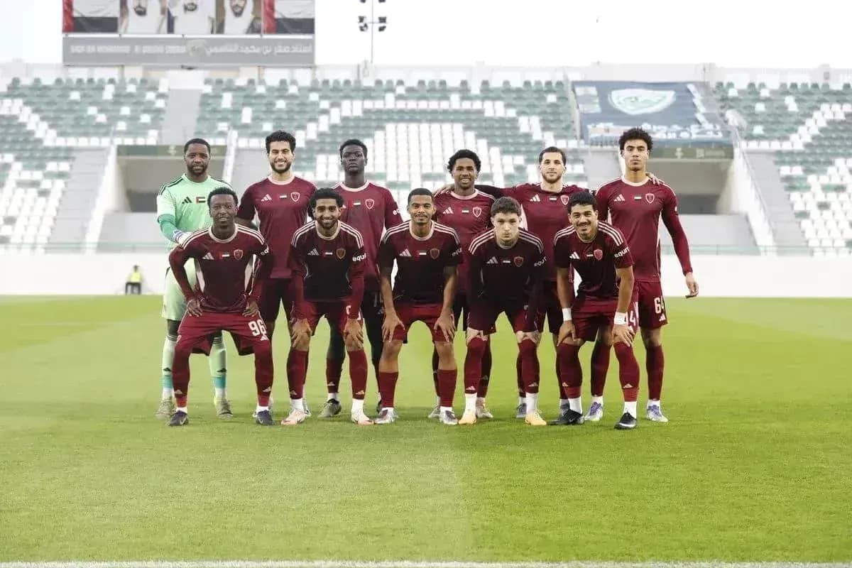 Al Bataeh U23 team posing for photo Al Bataeh U23 team posing for photo