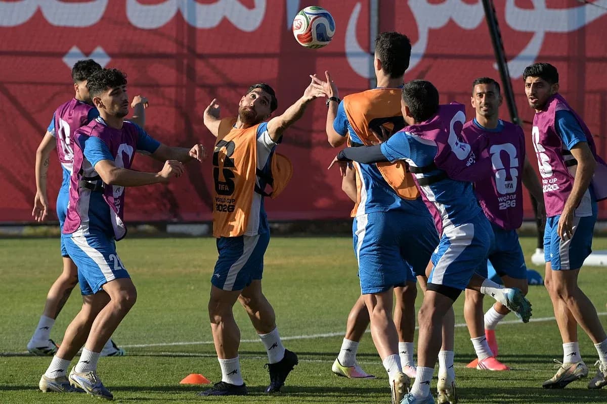 Iran players training for World Cup 2026 Iran players training for World Cup 2026