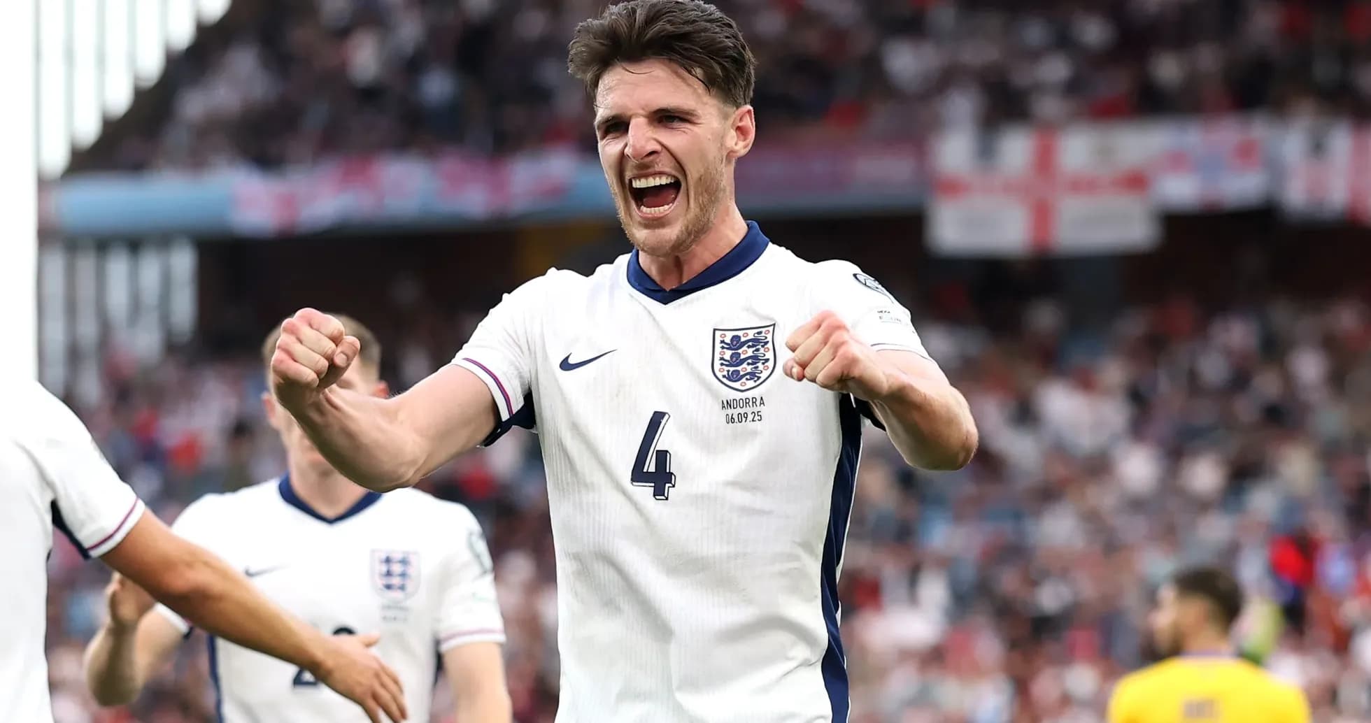 Player celebrating after scoring during match Player celebrating after scoring during match