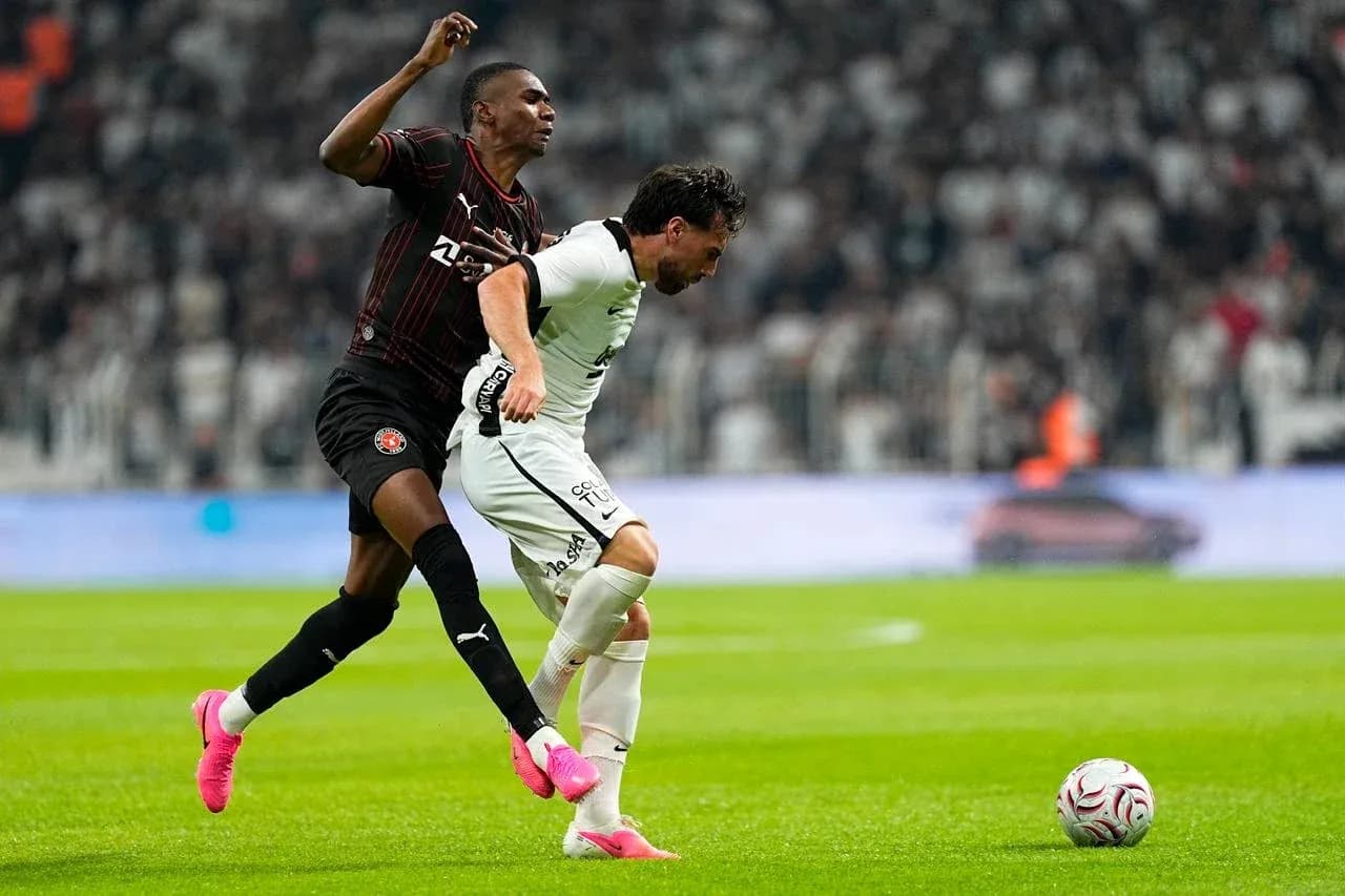Player contesting for the ball during match Player contesting for the ball during match