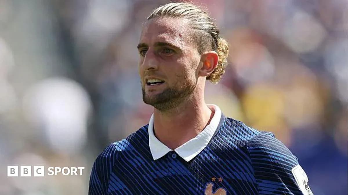 Player in France kit during match action Player in France kit during match action