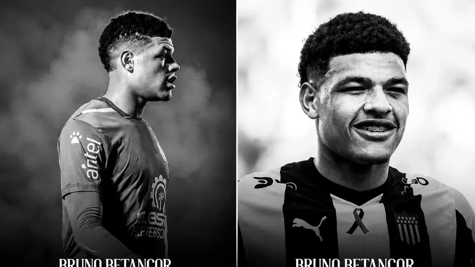 Bruno Betancor in two different jerseys Bruno Betancor in two different jerseys