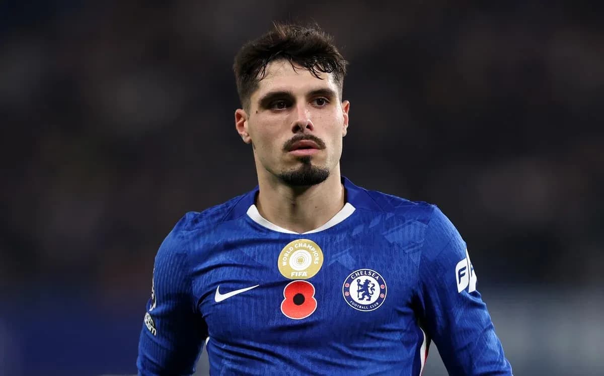 Player wearing Chelsea jersey during a match Player wearing Chelsea jersey during a match