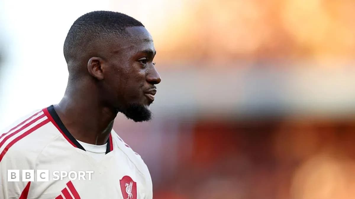 Player in Liverpool kit during a match Player in Liverpool kit during a match