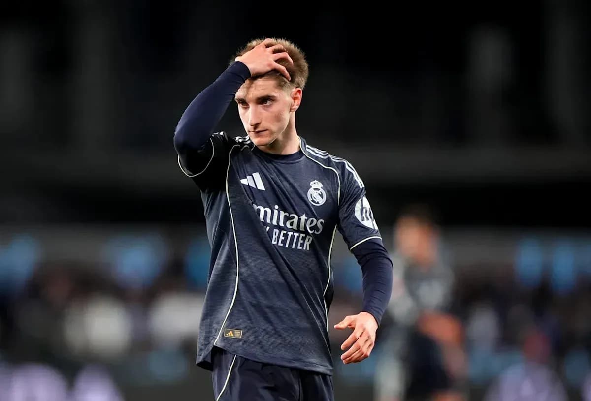 Player in Real Madrid kit walking off the field Player in Real Madrid kit walking off the field