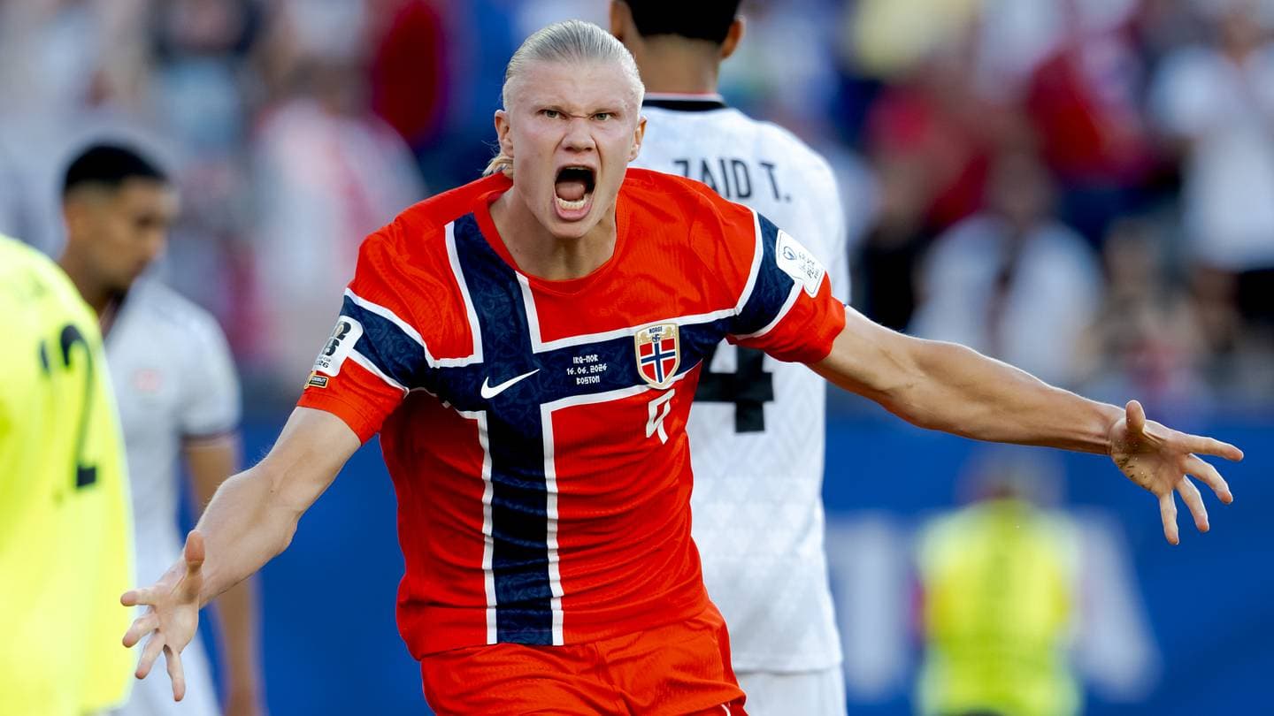 Erling Haaland Shines in Norway’s World Cup Debut Erling Haaland Shines in Norway’s World Cup Debut